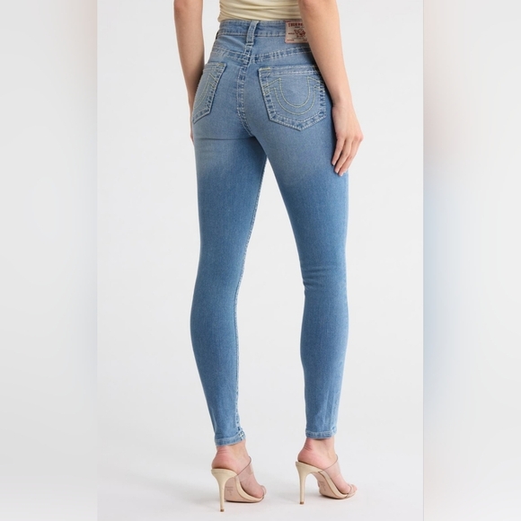 True Religion Halle Skinny Jeans (Light Idyllic) - Picture 2 of 5